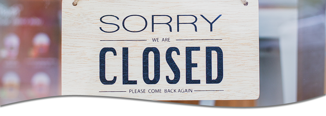 Sorry! We are Closed. Please come back again.