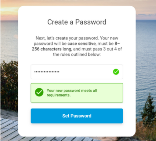 Create a Password